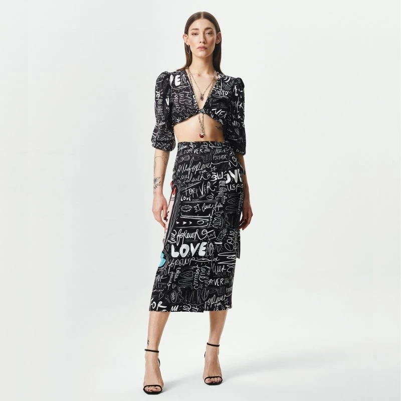 Love Forever Shirt Skirt Set 5 Love Forever Shirt Skirt Set - Image 5