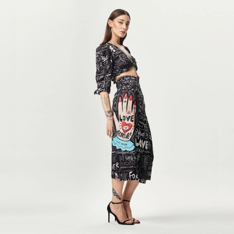 Love Forever Shirt Skirt Set 7 Love Forever Shirt Skirt Set - Image 7