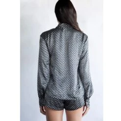 Black Reptile 100% Silk Shorts -Transcend Sales lwr7b2kv5vzhqxbplkkg