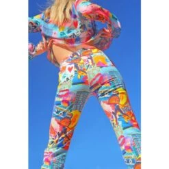 Moxie Bootcut Belted Collage Print Jeans -Transcend Sales moxie bootcut belted collage print jeans 6ab5b24005dfeadc6e59ab171c3b2c32