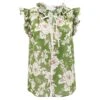 Nadya Top - Green Magnolia