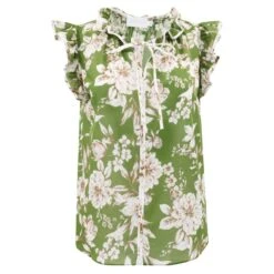Nadya Top - Green Magnolia