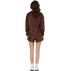 Naty Brown Silk Shirt 6 Naty Brown Silk Shirt -Transcend Sales naty brown silk shirt 4425eb1c047c56cf41c94004125258b9