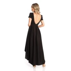 New York Classic Asymmetrical Dress With Pockets In Black -Transcend Sales new york classic asymmetrical dress with pockets in black 793a03004727bdd1aa33feb96721aa2b
