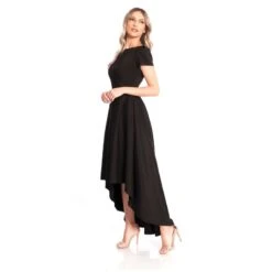 New York Classic Asymmetrical Dress With Pockets In Black -Transcend Sales new york classic asymmetrical dress with pockets in black 91f8bcf48115be19f97983023e667ca3