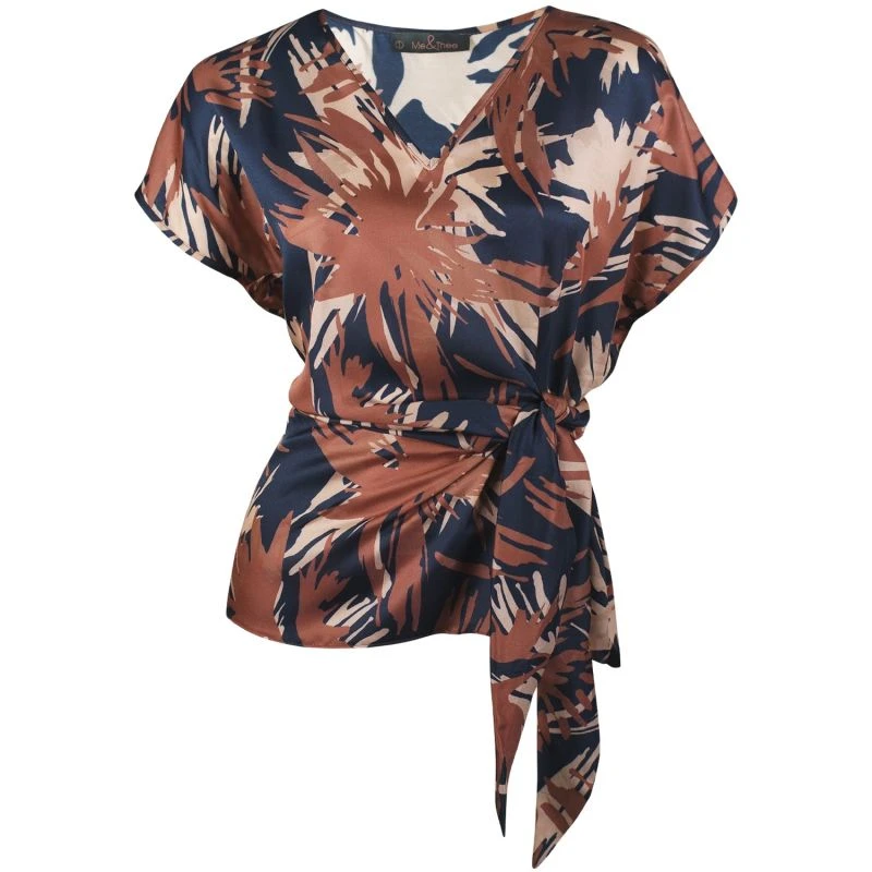 Hooray Henry Printed Silk Viscose Top 1 Hooray Henry Printed Silk Viscose Top