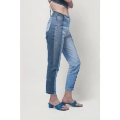 Ocean Waves Women Mom Denim Jeans -Transcend Sales ocean waves women mom jeans 1dbafdc29509a9ef8ebabb818c793aab