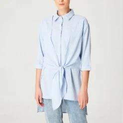 Long Shirt With Knotted Panels In Front 11 Long Shirt With Knotted Panels In Front -Transcend Sales od7pcgb6wkyaicdzocbn