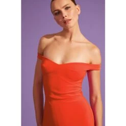 Off-Shoulder Sweetheart Dress - Burnt Red 7 Off-Shoulder Sweetheart Dress - Burnt Red -Transcend Sales off shoulder sweetheart dress 00e5bf7a0dc5f1e72259a8a8145ec838