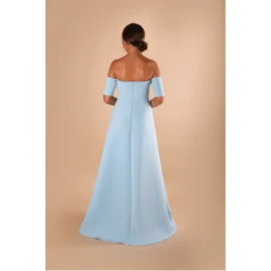 Off The Shoulder Sleeves Dress -Transcend Sales off the shoulder sleeves dress 96801068b706ca93d32ac93b1c6387f9