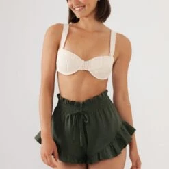 Olive Boho Short -Transcend Sales olive boho short 1b2228d37ef3c8c95ac31957f252464f