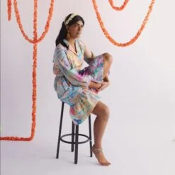 Organic Cotton Blouse In Peach Marble Print 10 Organic Cotton Blouse In Peach Marble Print -Transcend Sales organic cotton blouse in peach marble print b01516019f425b94a3ba2b239d76bf16