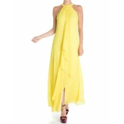 Aphrodite Maxi Dress - Yellow -Transcend Sales pl39ybq6rtcaegpfd1x2
