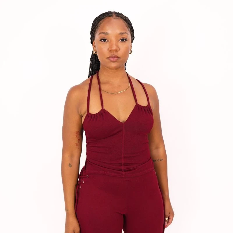 Alma Top - Red 2 Alma Top - Red - Image 2