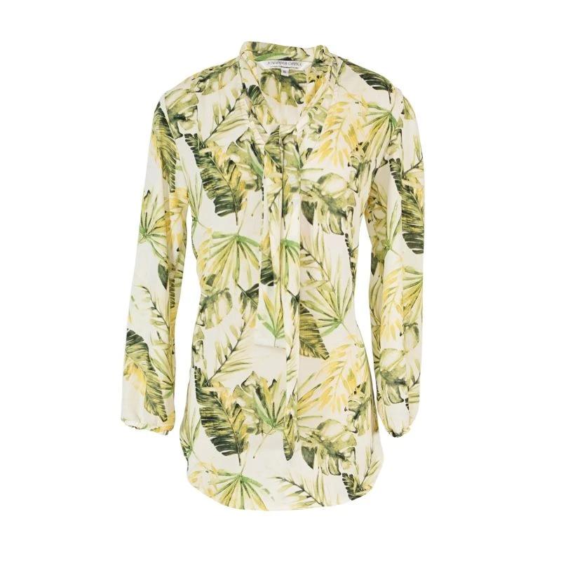 Palma Tie Front Blouse 1 Palma Tie Front Blouse