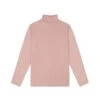 Women's Mock-Neck Pastel Pink