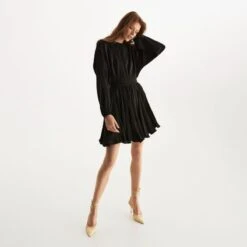 Asymmetric Pure-Silk Mini Dress -Transcend Sales qxuex68aaq4ajejwghx2