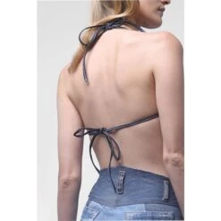 Raw Mowgli Denim Strappy Top -Transcend Sales raw mowgli top ed24435064e289b682038a0fecb94de4