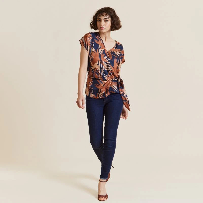 Hooray Henry Printed Silk Viscose Top 2 Hooray Henry Printed Silk Viscose Top - Image 2