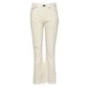 Farrah Kick Flare Jeans In Bone