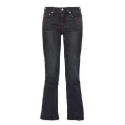 Farrah Utility Pocket Kick Flare Jeans In Dusky