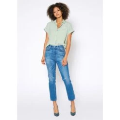 Eve Slim Straight Jeans In Agra -Transcend Sales s5nhash33fuv1azeaacy