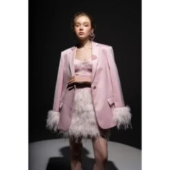 Sara Taffeta Crop Top - Pink -Transcend Sales sara taffeta crop top pink purple 29d56670f9e4bf4c33b4737f2d5ef77f