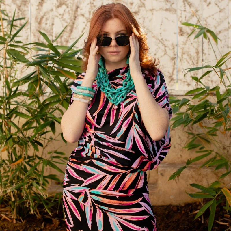 Paradise Palm Angle Dress 4 Paradise Palm Angle Dress - Image 4