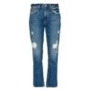 Claude High Rise Straight Jeans In Santa Cruz