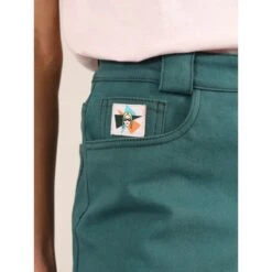 Rogue Organic Cotton Summer Shorts In Dark Green -Transcend Sales sqaaf6tu5zd3s3nykiz1