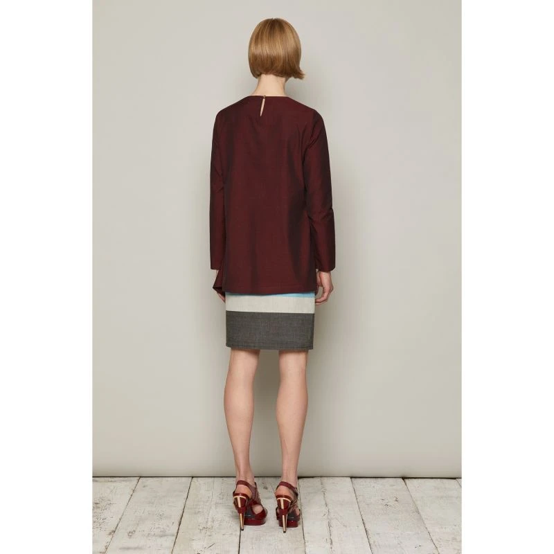 Laika Top Burgundy 4 Laika Top Burgundy - Image 4