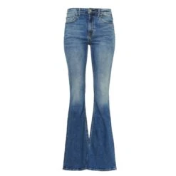Grace Mid Rise Flare Jeans In Kodiak