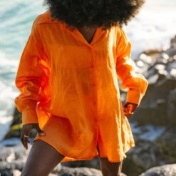 Transcend Sales 33 Transcend Sales -Transcend Sales tahnee oversized linen shirt persimmon 24c686e93cfe9a80a38b6659091a8836