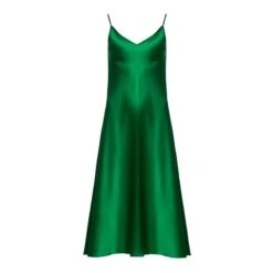 The Silk Slipdress - Emerald Green