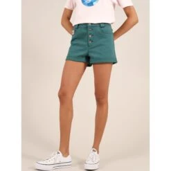 Rogue Organic Cotton Summer Shorts In Dark Green -Transcend Sales uk56fsnssm4z9huslkpv