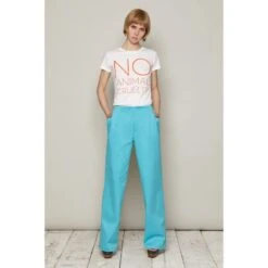 Slogan T-Shirt No Animal Cruelty White -Transcend Sales utvry2qbcrr2gudfkslf