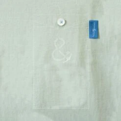 Anchor & Crew Honeydew Green Anchormark Print Organic Cotton T-Shirt (Womens) -Transcend Sales vbjgin33yug3vttyhxfm