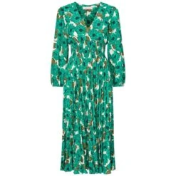 Traffic People Vintage Voodoo Aurora Dress In Green