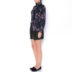 Isaac Black Leather Pants -Transcend Sales vjf2lk0ro2e9tbvvbqlp