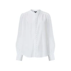 Annika Blouse With Tencel, Pure White