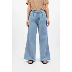 Los Angeles- High Raise Wide Leg Jeans- Blue -Transcend Sales w8glhd05ropc6nd3lcxw
