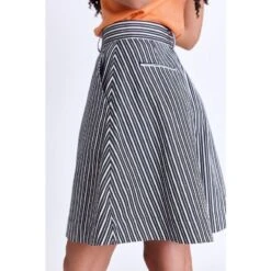 Ufolo Wide Leg Shorts - Stripe -Transcend Sales wide leg shorts eead40f28bcebd0c5a98ec8158286b89