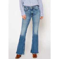 Grace Mid Rise Flare Jeans In Kodiak -Transcend Sales wmznjseupbnkal2nldpk
