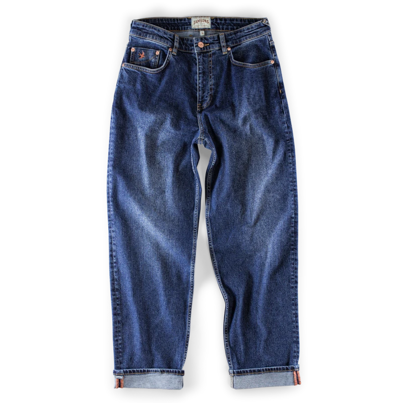 Damsons Beau Jeans Mid Blue 1 Damsons Beau Jeans Mid Blue