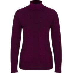 Shiny Turtleneck Top