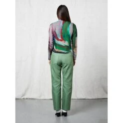 Mustang Organic Straight Leg Jeans - Mint Green -Transcend Sales xponbtcggfrnyh5xzotg