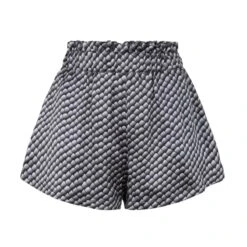 Black Reptile 100% Silk Shorts