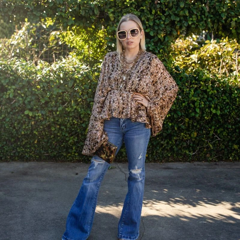 Miss Coco Blouse In Honey Rose 5 Miss Coco Blouse In Honey Rose - Image 5