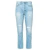 Claude High Rise Straight Crop Jeans In Georgia