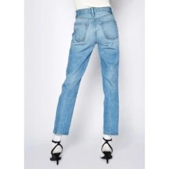 Claude High Rise Straight Crop Jeans In Georgia -Transcend Sales zbelkp3puioshacmksuk
